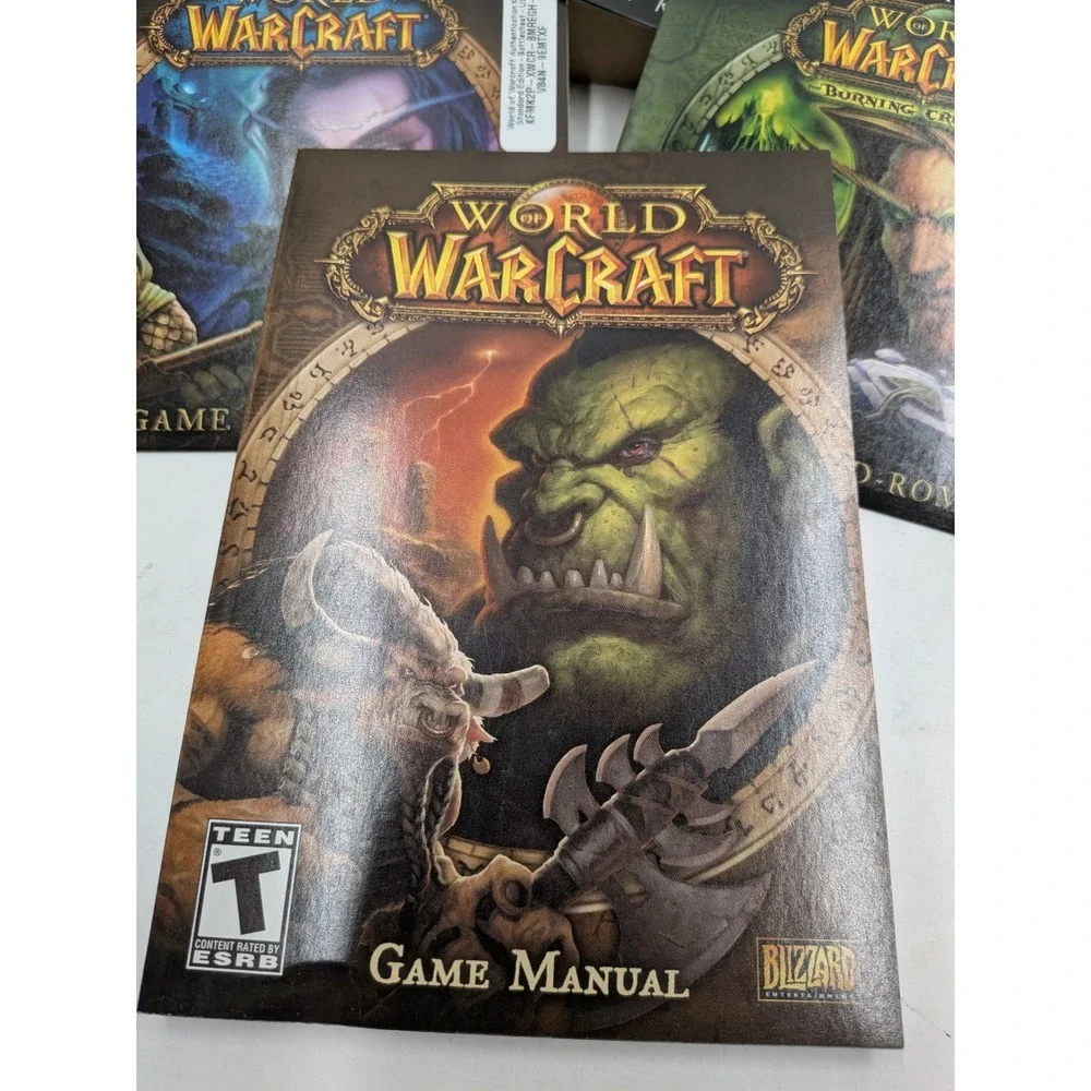 World of Warcraft Battle Chest PC Mac Blizzard Burning Crusade Strategy Guides